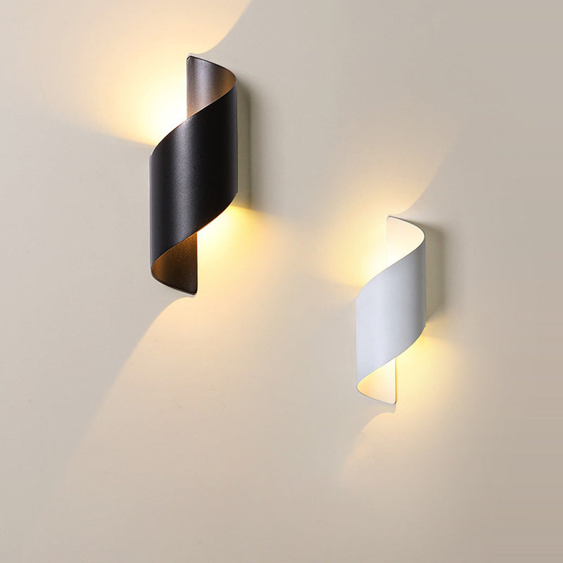Minimalist Aluminum LED Wall Light - Modern Design for Home & Outdoor Use