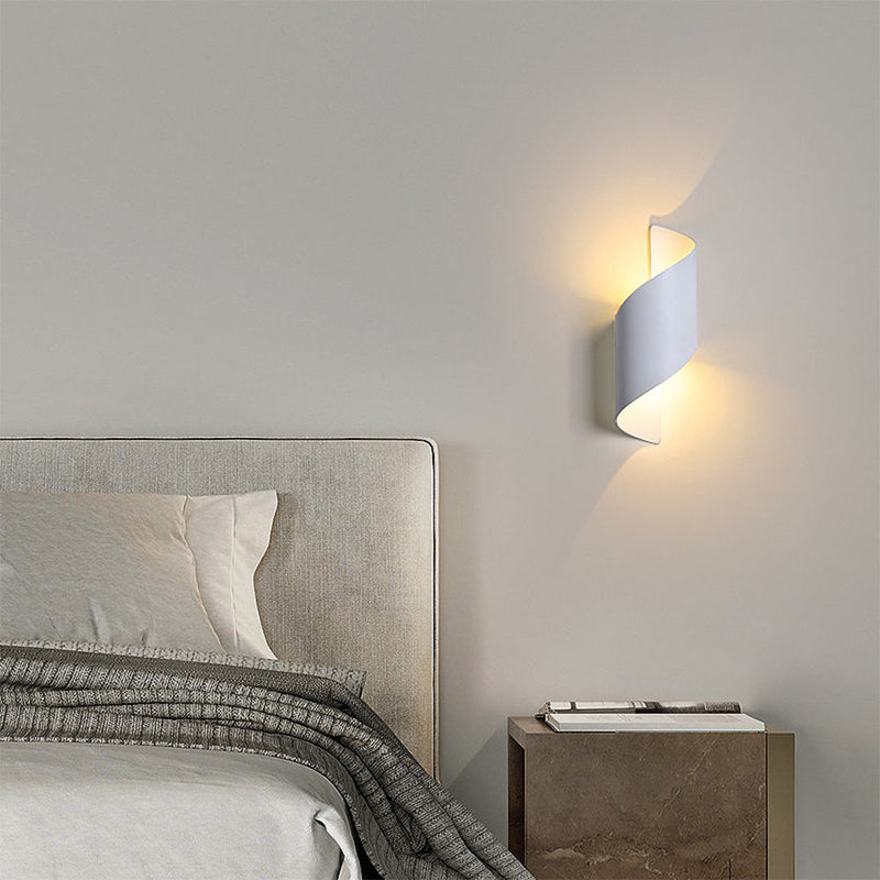 Minimalist Aluminum LED Wall Light - Modern Design for Home & Outdoor Use