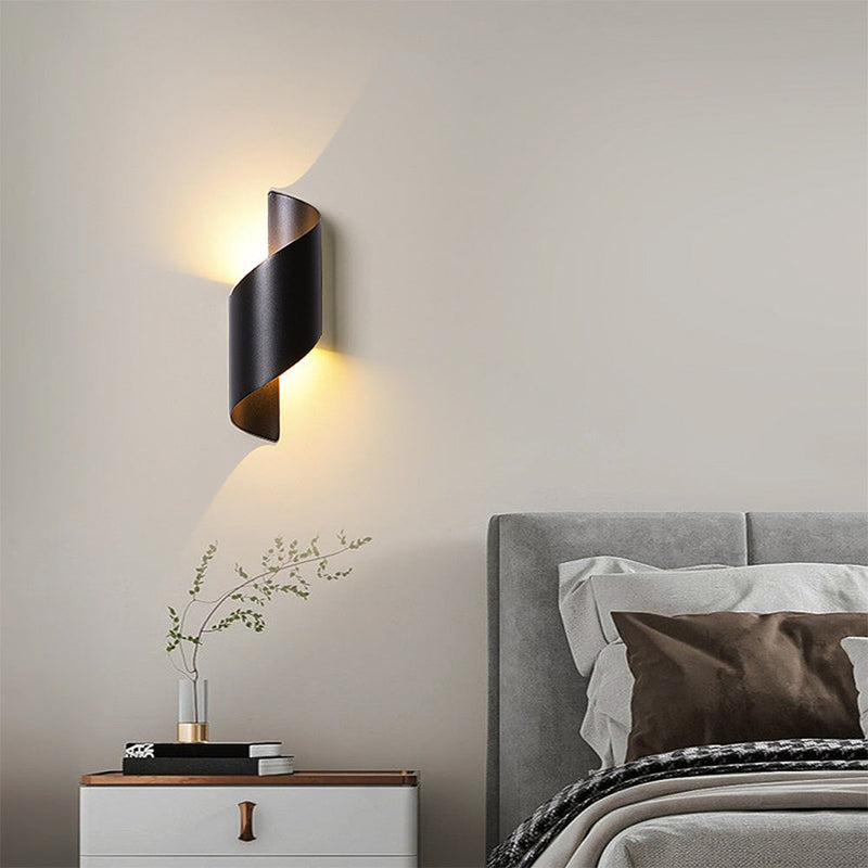 Minimalist Aluminum LED Wall Light - Modern Design for Home & Outdoor Use
