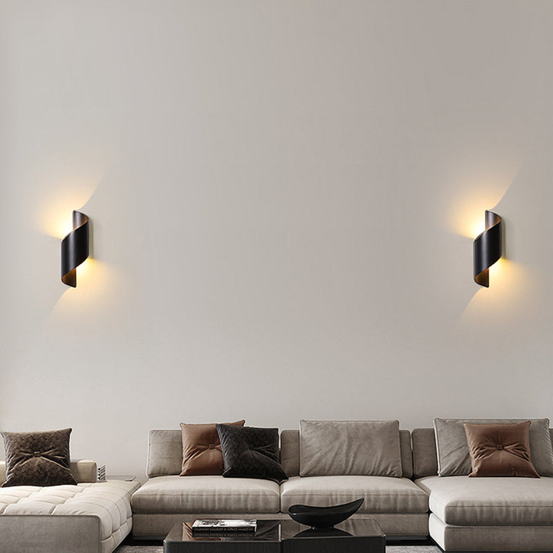 Minimalist Aluminum LED Wall Light - Modern Design for Home & Outdoor Use