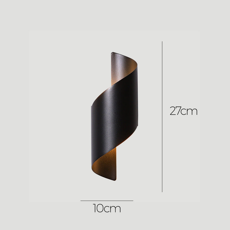 Minimalist Aluminum LED Wall Light - Modern Design for Home & Outdoor Use