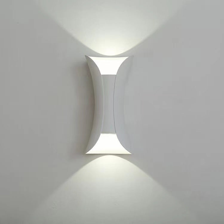 Waterproof Outdoor LED Wall Light - Durable Aluminum Design for Garden, Patio, and Exterior Use