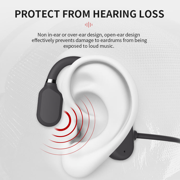 Waterproof Bone Conduction Headphones - Stereo Bluetooth Wireless for Ultimate Comfort and Sound Quality
