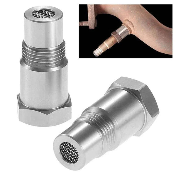 Universal Car O2 Sensor Adapter - CEL Fix Check Engine Light Eliminator M18x1.5 | Compatible with Most Vehicles