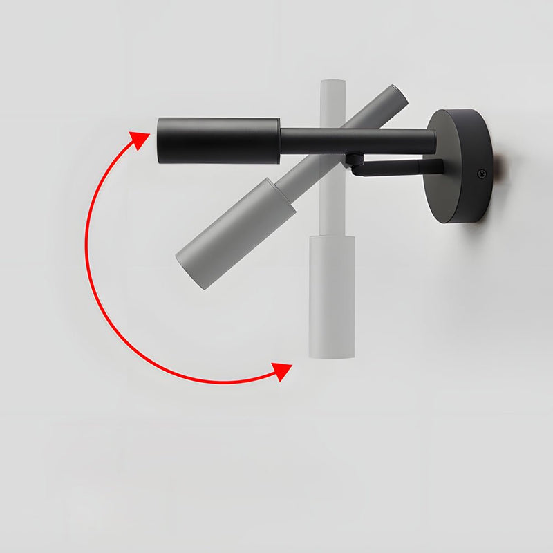 Adjustable 1-Light COB Tubino Wall Light with 3-Step Dimming – Modern LED Fixture for Home Decor