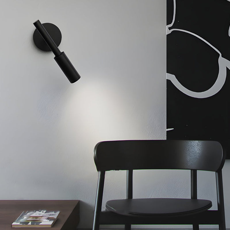 Adjustable 1-Light COB Tubino Wall Light with 3-Step Dimming – Modern LED Fixture for Home Decor
