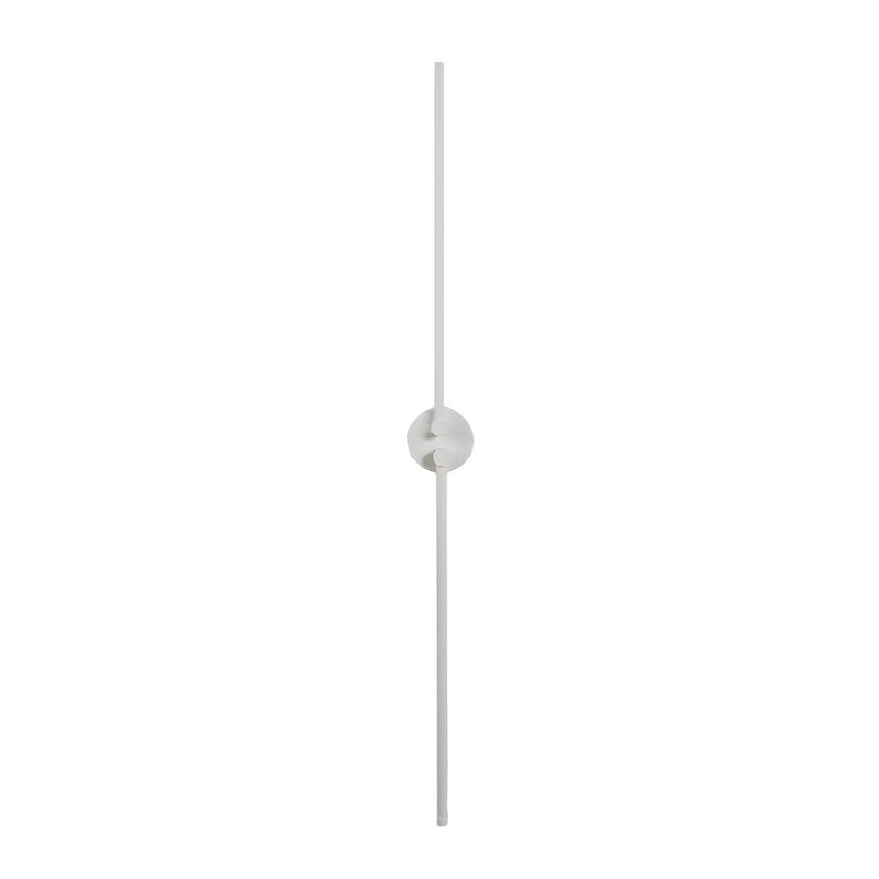 1 PC Modern Black Rotatable Linear LED Wall Sconce - Stylish & Adjustable Lighting Fixture