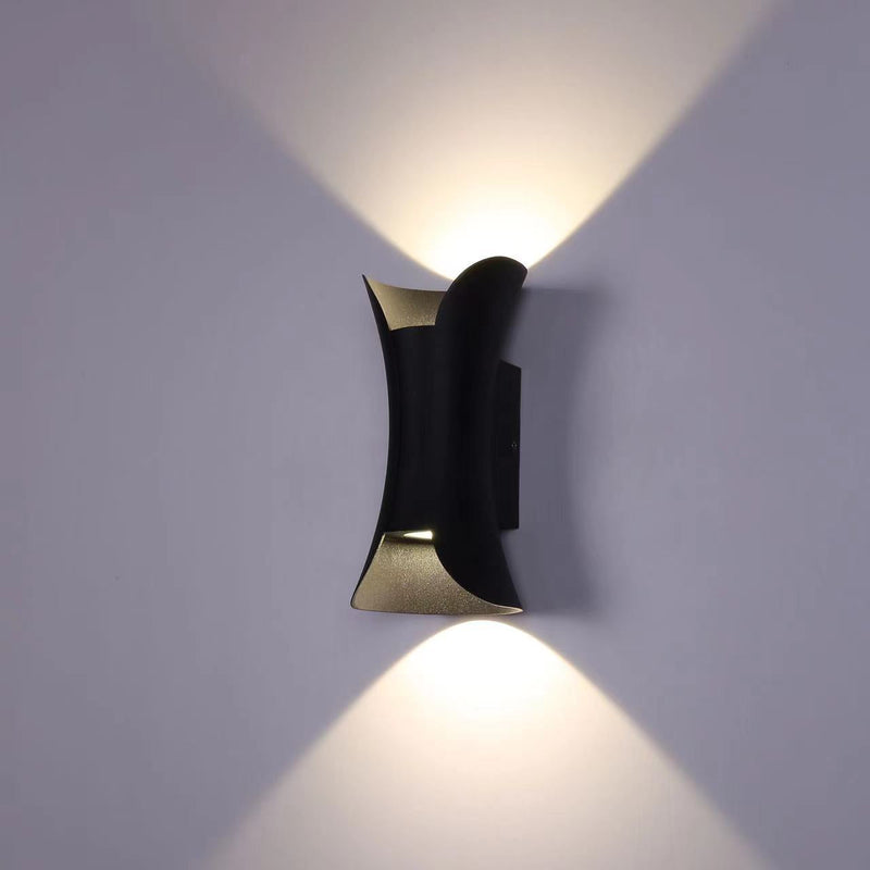 Waterproof Outdoor LED Wall Light - Durable Aluminum Design for Garden, Patio, and Exterior Use