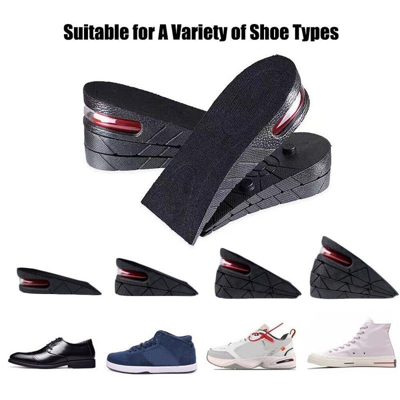 Height Increase Insoles - Comfortable Shoe Lifts for Men & Women | Elevate Your Style & Confidence