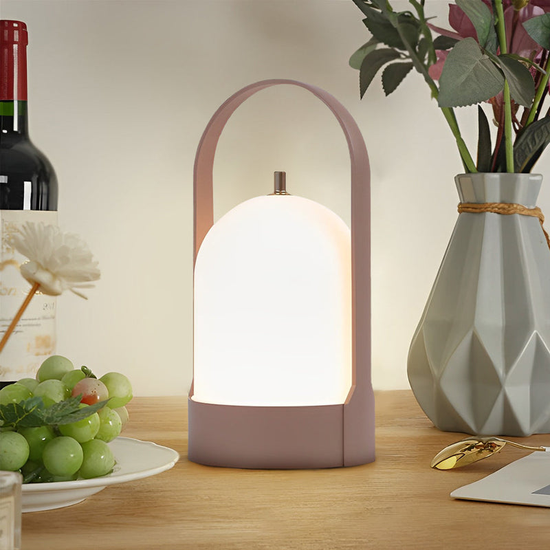 Versatile Portable LED Lantern - Stylish Indoor & Outdoor Table Lamp for Home, Camping, and Ambiance