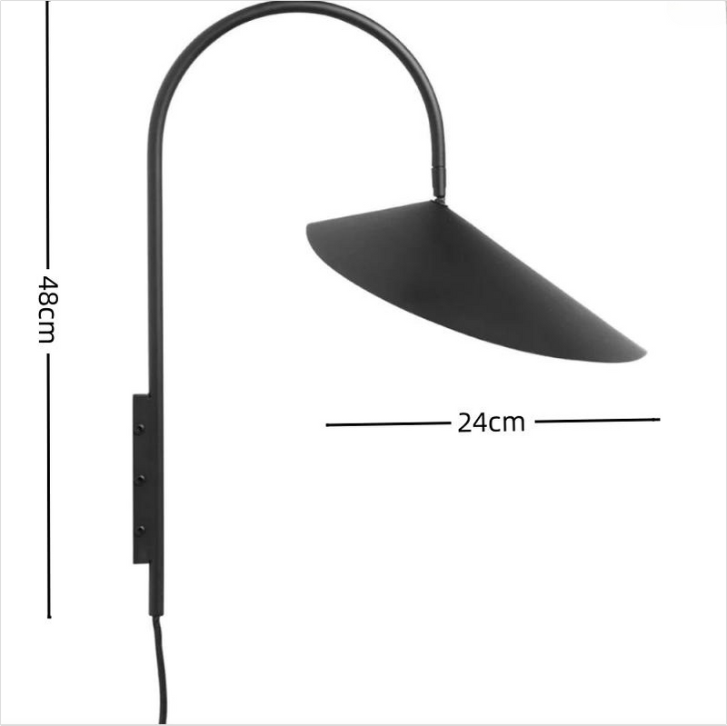 Modern Iron Petal Wall Light - Elegant Decorative Lamp for Home Interior