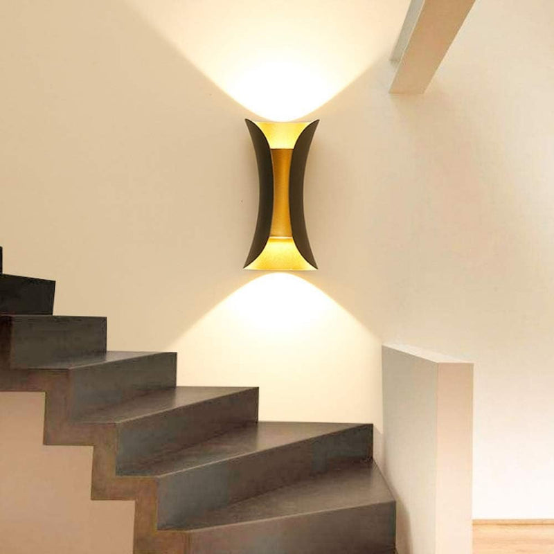 Waterproof Outdoor LED Wall Light - Durable Aluminum Design for Garden, Patio, and Exterior Use
