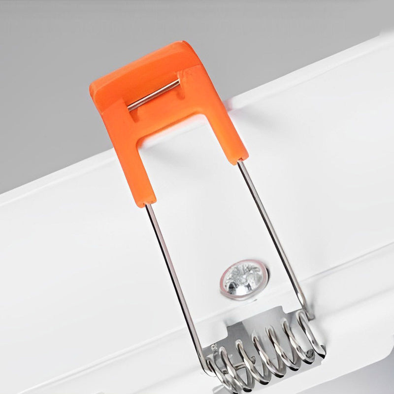 Adjustable Rectangular 2-Light Recessed Spotlight with Three-Step Dimming - Modern LED Lighting Fixture