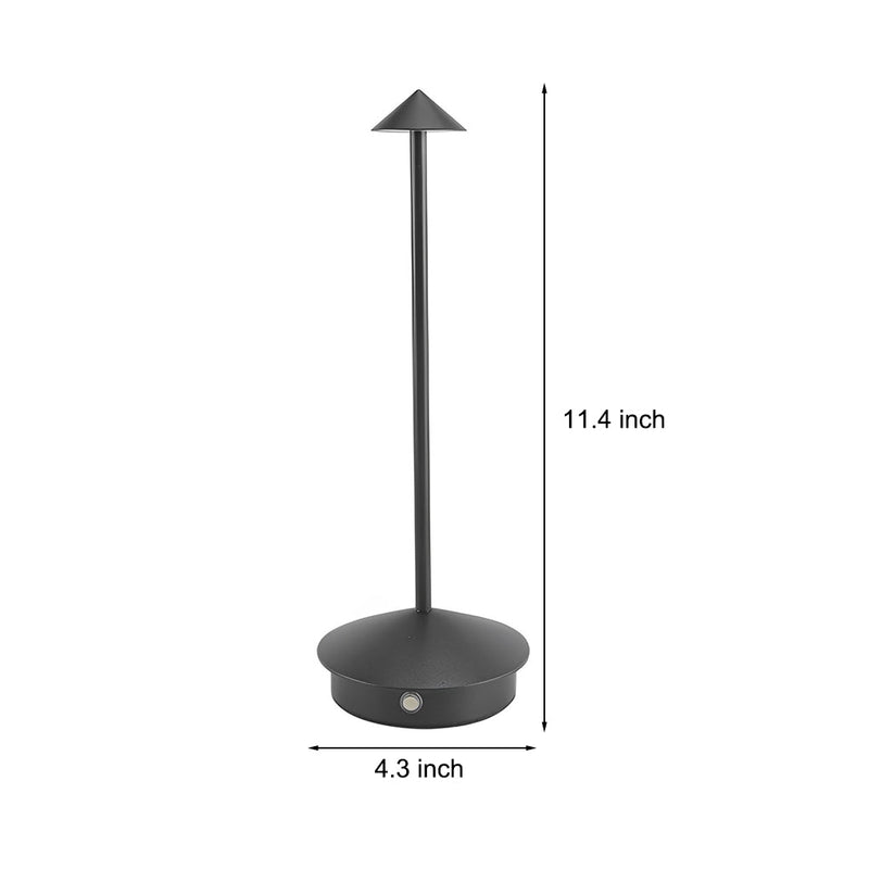 Mini Dimmable Triangle LED Table Lamp - Stylish & Energy-Efficient Lighting for Home & Office