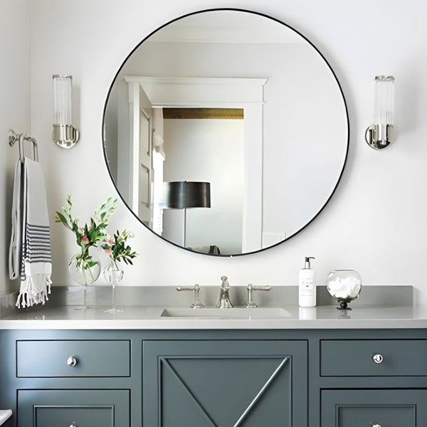 Modern 1/2-Light Chrome and Gold Wall Sconce with Clear Cylinder Glass Shade - Elegant Lighting Fixture for Home Decor
