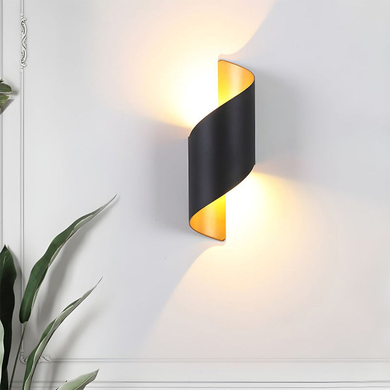 Minimalist Aluminum LED Wall Light - Modern Design for Home & Outdoor Use