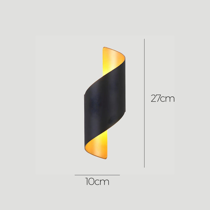 Minimalist Aluminum LED Wall Light - Modern Design for Home & Outdoor Use