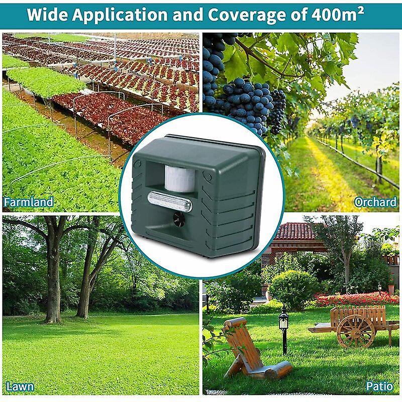 Woodpecker Ultrasonic Repeller - Effective Bird Control Device to Deter Woodpeckers & Protect Your Property