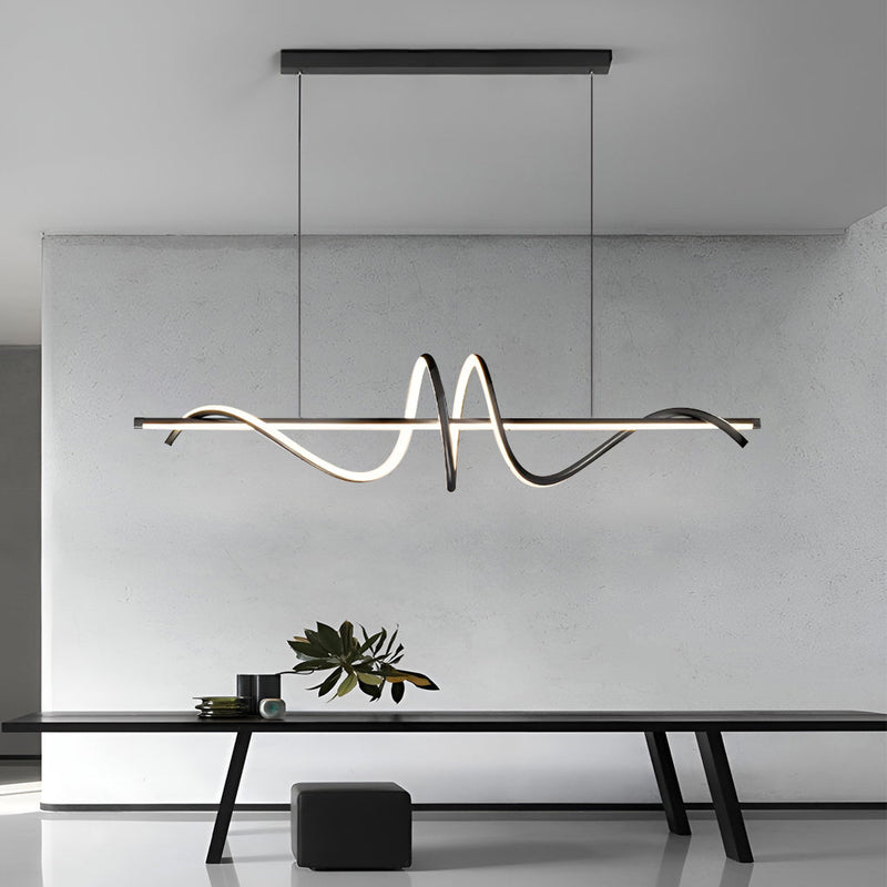 Nordic Creative LED Ceiling Chandelier - Stepless Dimming Kitchen Lighting Fixture