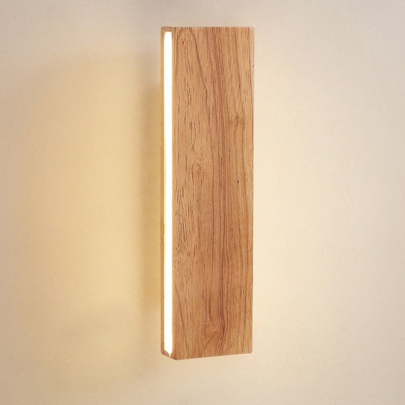 Rotatable Wood LED Wall Light - Stylish & Modern Design for Home Decor