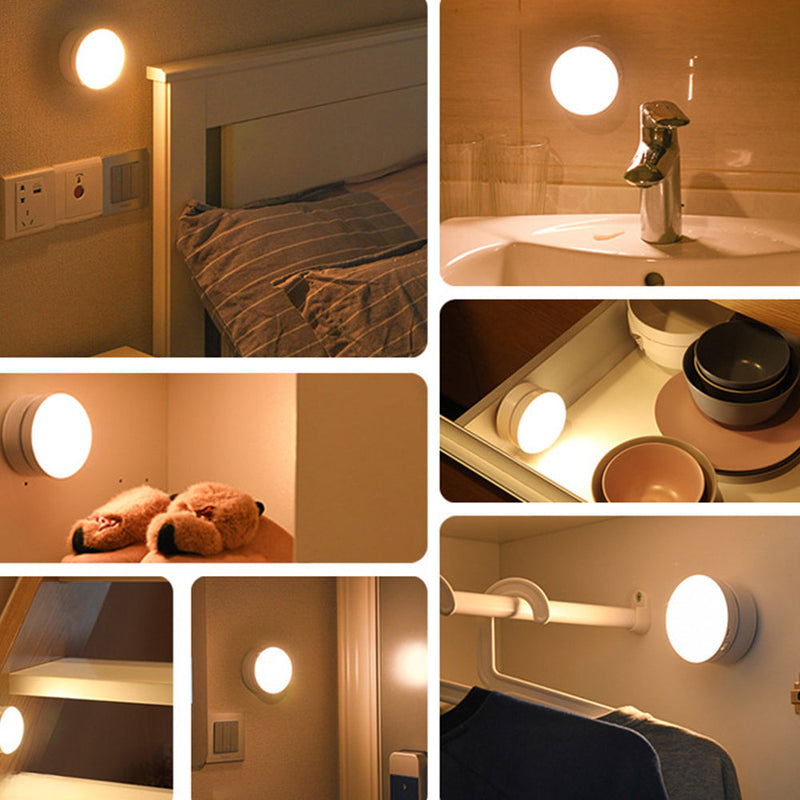Indoor LED Motion Sensor Light - Energy-Efficient, Automatic On/Off, Ideal for Hallways, Closets, and Stairs
