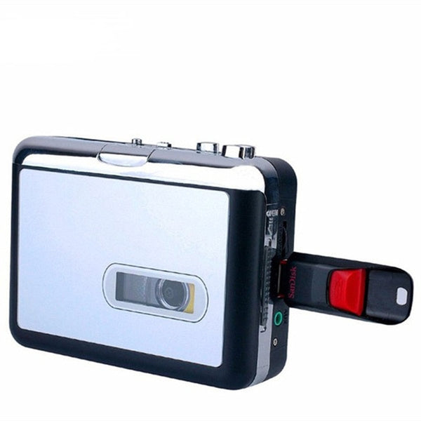 Cassette Tape to USB Converter - Digital Audio Converter for Vintage Tapes - Easy Transfer & High-Quality Sound