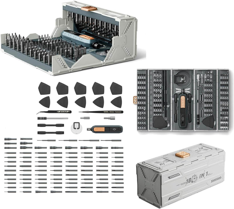 180-in-1 Multi-Function Screwdriver Set - Versatile Tool for Home, DIY, and Repairs