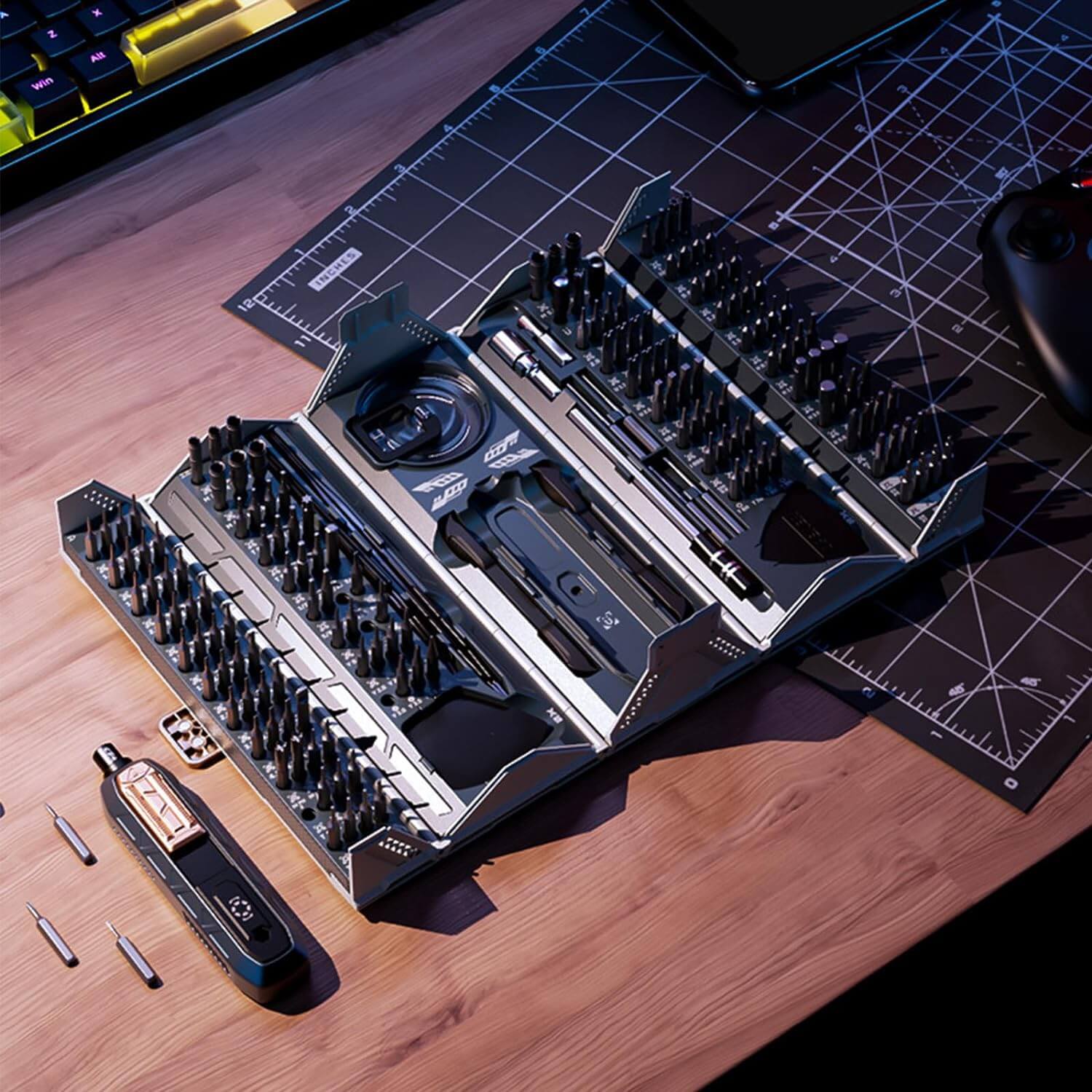 180-in-1 Multi-Function Screwdriver Set - Versatile Tool for Home, DIY, and Repairs