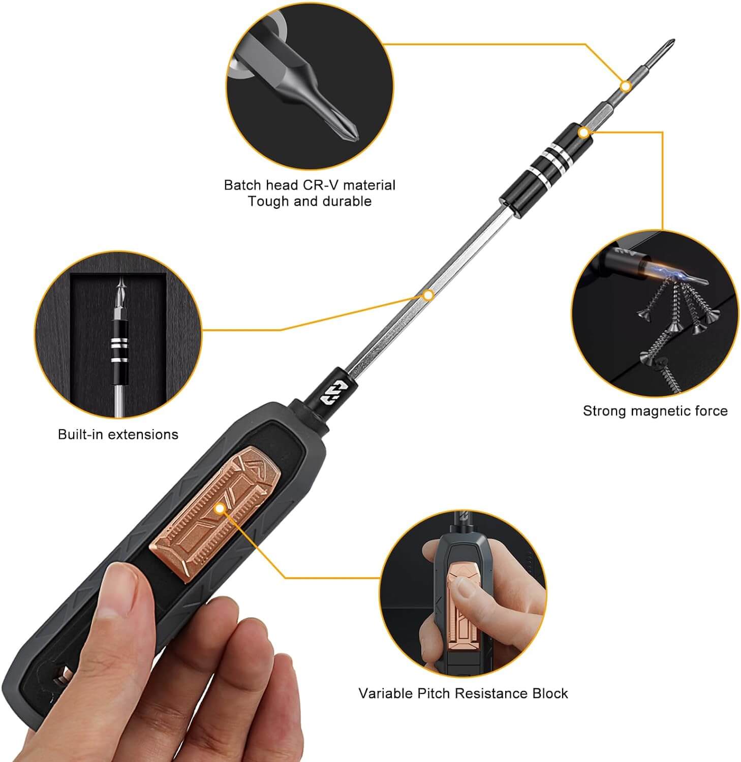 180-in-1 Multi-Function Screwdriver Set - Versatile Tool for Home, DIY, and Repairs