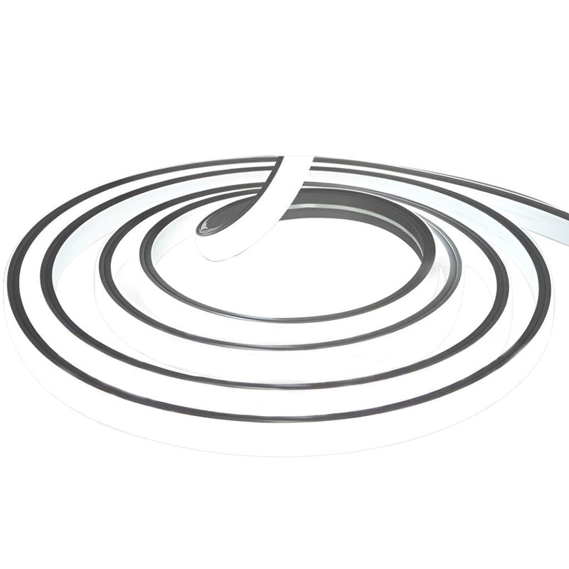 0.39'' Waterproof Recessed LED Under Tread Stair Lighting - Modern Flexible Strip Light for Safe and Stylish Illumination