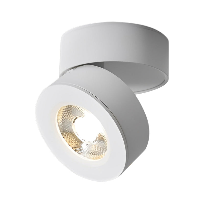 Enhanced Product Title: **7W Round Foldable LED Spotlight with Rotating Head - Flush Mount Ceiling Light** 

This title maintains essential keywords while improving clarity and searchability for Google Shopping.