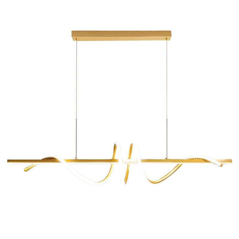 Nordic Creative LED Ceiling Chandelier - Stepless Dimming Kitchen Lighting Fixture