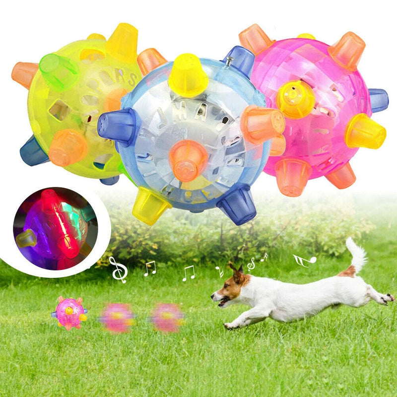 Interactive Jumping Activation Ball for Dogs - Engaging Toy for Active Play and Exercise