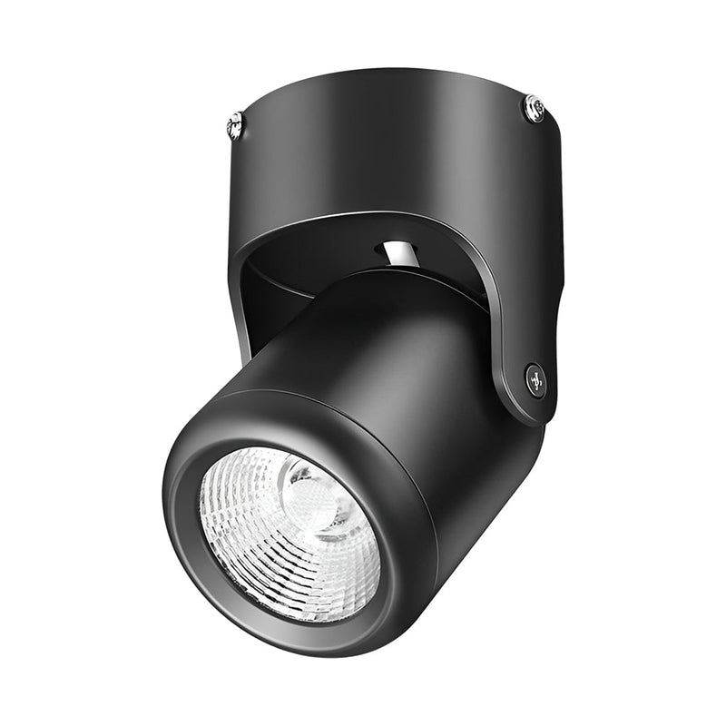 Adjustable Aluminum Round COB Modern Ceiling Spotlight | Versatile Downlight Fixture for Home & Office