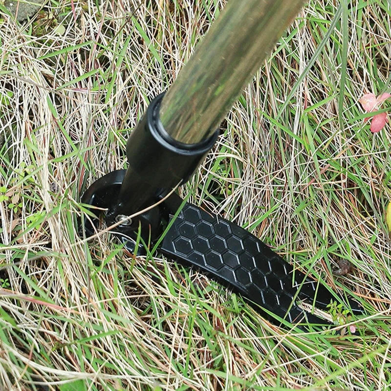 Premium Stainless Steel Adjustable Long Handle Detachable Weed Puller Tool - Ergonomic Design for Effortless Weeding