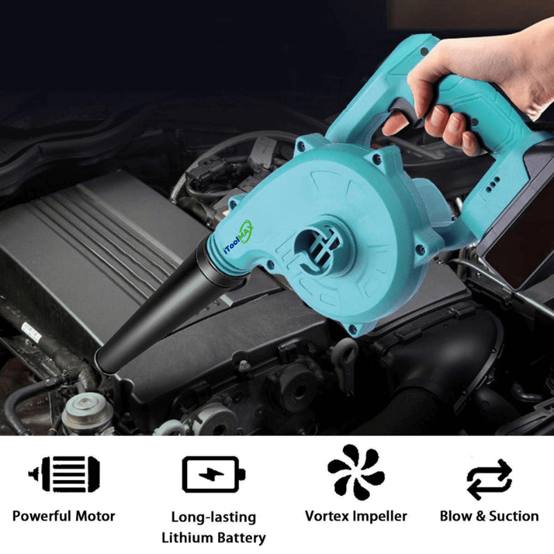 2-in-1 Cordless Leaf Blower & Vacuum - Powerful, Lightweight, and Versatile for Effortless Yard Cleanup