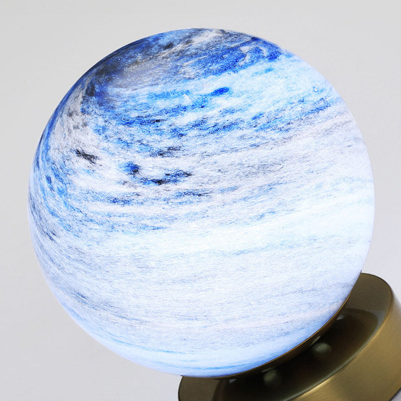 Modern Glass Globe Ceiling Light Fixture - Contemporary Pendant Lighting for Home Decor