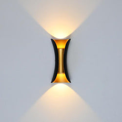 Waterproof Outdoor LED Wall Light - Durable Aluminum Design for Garden, Patio, and Exterior Use