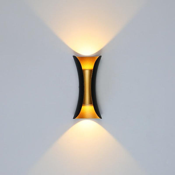 Waterproof Outdoor LED Wall Light - Durable Aluminum Design for Garden, Patio, and Exterior Use