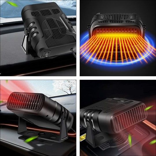 12V Portable Car Heater - Compact Automotive Heater for Quick Heating & Defrosting | Ideal for Winter Travel