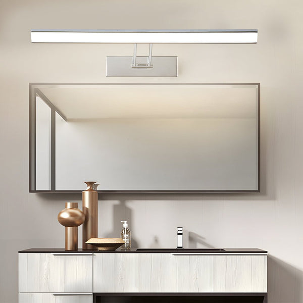 240° Adjustable Modern Minimalist Linear LED Vanity Light – Sleek Design for Contemporary Bathrooms