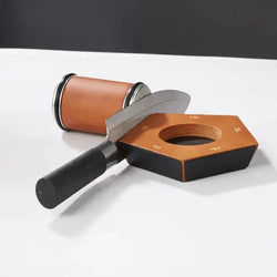 Manual Diamond Knife Sharpener Set - Precision Rolling Design for Effortless Blade Sharpening