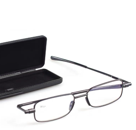 Compact Folding Reading Glasses for Men and Women - Lightweight & Portable Eyewear