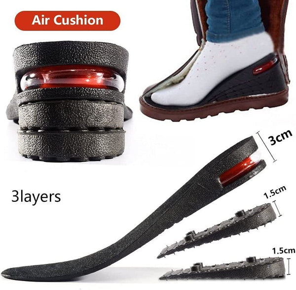 Height Increase Insoles - Comfortable Shoe Lifts for Men & Women | Elevate Your Style & Confidence