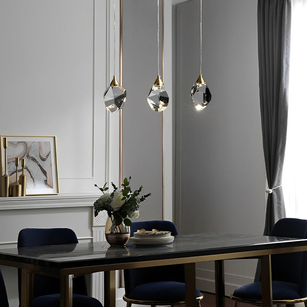 Modern Duplex Staircase Chandelier - Spiral Crystal Electroplated Metal Design for Elegant Home Lighting