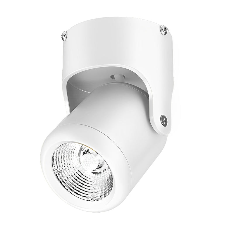 Adjustable Aluminum Round COB Modern Ceiling Spotlight | Versatile Downlight Fixture for Home & Office