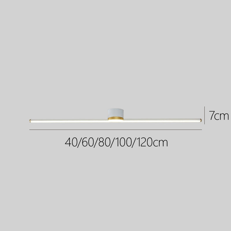 Sleek LED Ceiling Light - Modern Slim Linear Fixture for Contemporary Spaces