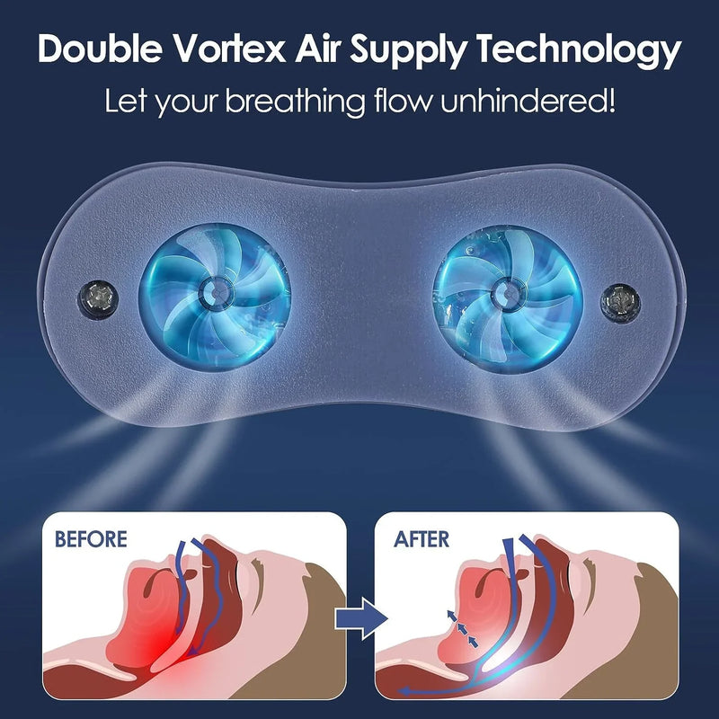 Portable Micro CPAP Sleep Apnea Machine - Travel-Friendly Anti-Snoring Solution & CPAP Alternative
