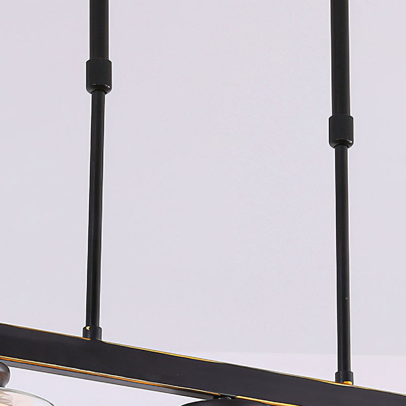 Modern Glass Ceiling Light Fixture for Kitchen Island - Stylish Pendant Lighting for Contemporary Home Decor