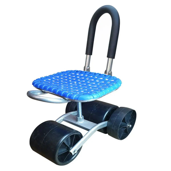 360° Rotating Adjustable Gardening Seat - Ergonomic Height-Adjustable Stool for Comfort & Convenience